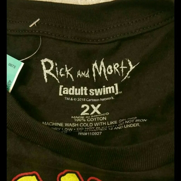 Men's Size 2XL Rick and Morty T Shirt NWT - Picture 2 of 2